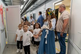 First graders in Kharkov