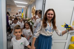 First graders in Kharkov