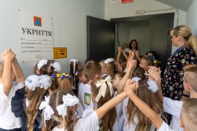 First graders in Kharkov