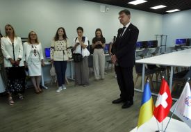 Inna Levchenko, Ilona Postemska and Felix Baumann