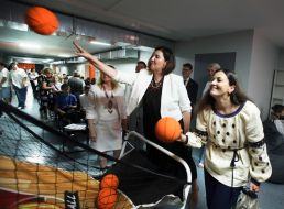 Valentina Poltorak and Ilona Postemska