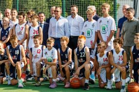 Grand opening of the sports complex