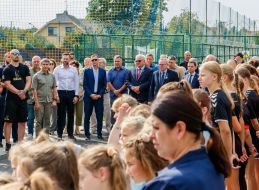Grand opening of the sports complex