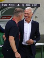 Serhiy Rebrov, Didier Deschamps