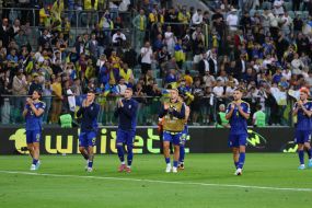 Football. National team of Ukraine - national team of France