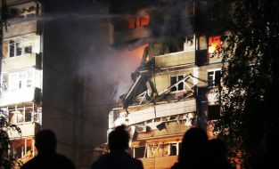 Consequences of the Russian UAV attack on Kyiv