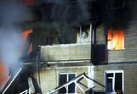 Consequences of the Russian UAV attack on Kyiv