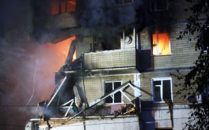 Consequences of the Russian UAV attack on Kyiv