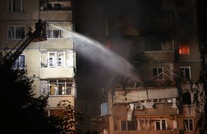 Consequences of the Russian UAV attack on Kyiv