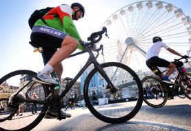 Участники соревнований "Киевская сотка"