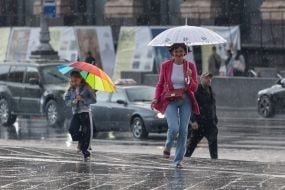 Rain in Kyiv