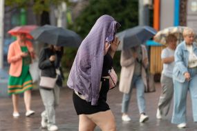 Rain in Kyiv