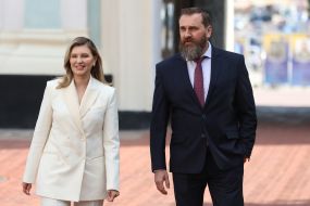 Олена Зеленська та Оксен Лісовий