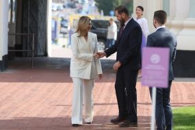 Олена Зеленська та Оксен Лісовий