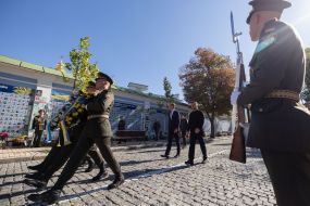 Volodymyr Zelenskyy and Alexander Stubb honored the fallen defenders of Ukraine