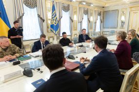 Volodymyr Zelenskyy ta Yvette Cooper