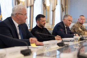 Andriy Sybiha, Volodymyr Zelenskyy, Ihor Zhovkva