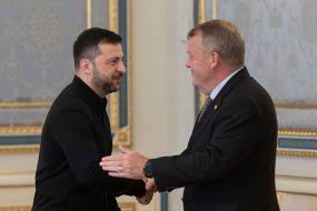 Volodymyr Zelenskyy, Lars Lоkke Rasmussen