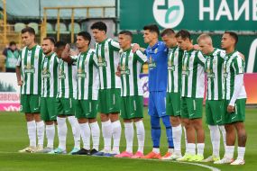 Players of FC Karpaty (Lviv)
