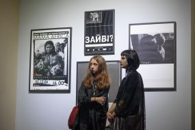 Photo exhibition by documentary photographer, photojournalist Oleksandr Hlyadelov "And I Saw" at the Ukrainian House in Kyiv