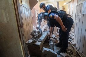 Consequences of the Russian shelling of Kharkiv