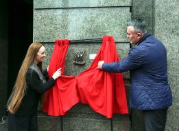 Yulia Bevzenko and Oleksandr Sagura
