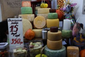 Юбилейный 15-й Праздник Сыра и Вина во Львовском Дворце искусств во Львове