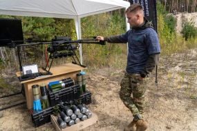 Field training "Victory Technologies" on familiarization with modern UAVs and UAVs in Kharkiv region