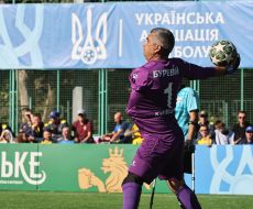 Match of the 4th round of the Ukrainian Indoor Football Championship at the Bosko-Arena stadium in Lviv
