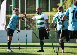 Match of the 4th round of the Ukrainian Indoor Football Championship at the Bosko-Arena stadium in Lviv