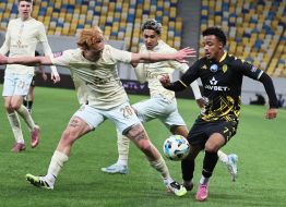 Game moment of the match