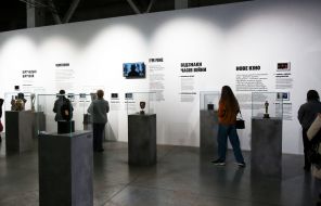 Interactive exhibition Ukraine WOW at the Central Railway Station in Kyiv