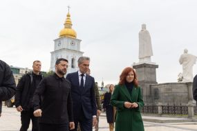 Volodymyr Zelenskyy and Dick Schoof
