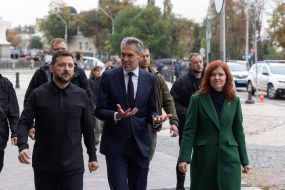 Volodymyr Zelenskyy and Dick Schoof