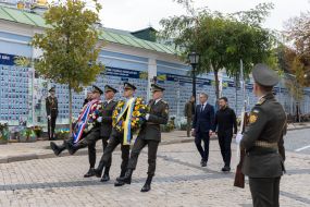 Volodymyr Zelenskyy and Dick Schoof