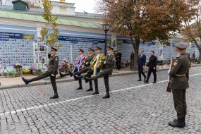 Volodymyr Zelenskyy and Dick Schoof