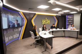 Anna Vlasyuk, Iryna Mudra, Mykola Yurlov and Inna Popovych