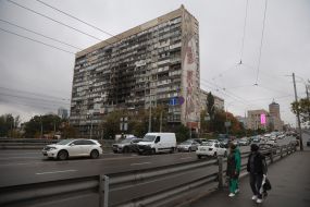 Последствия обстрела Киева