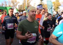 Участники "Марафона Несокрушимости"