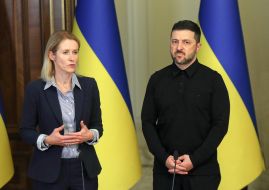 Володимир Зеленский та Кая Каллас