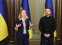 Володимир Зеленский та Кая Каллас