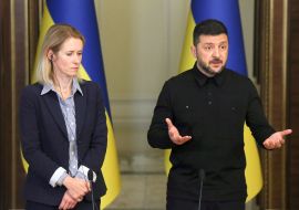 Володимир Зеленский та Кая Каллас