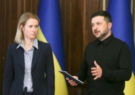 Володимир Зеленский та Кая Каллас