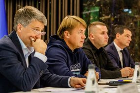 Мирослав Билецкий, Андрей Герус, Владимир Заверуха и  Роман Сарай