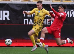 Soccer. Ukrainian Championship. FC Rukh (Lviv) - FC Kryvbas (Kryvyi Rih)