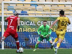 Soccer. Ukrainian Championship. FC Rukh (Lviv) - FC Kryvbas (Kryvyi Rih)