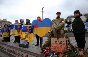 Акция в поддержку пленных и пропавших без вести военных