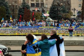 Акция в поддержку пленных и пропавших без вести военных