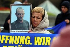 Акция в поддержку пленных и пропавших без вести военных