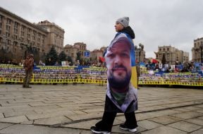 Акция в поддержку пленных и пропавших без вести военных
